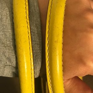 Yellow Kate Spade purse